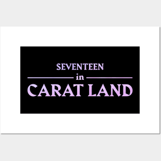 Seventeen In Carat Land Posters and Art